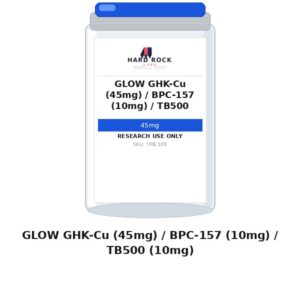GLOW GHK-Cu (45mg) / BPC-157 (10mg) / TB500 (10mg)