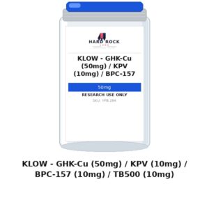 KLOW - GHK-Cu (50mg) / KPV (10mg) / BPC-157 (10mg) / TB500 (10mg)